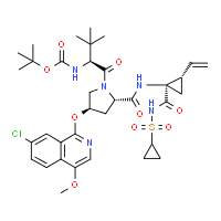 ChemSpider 2D Image | asunaprevir | C35H46ClN5O9S