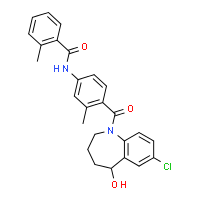 ChemSpider 2D Image | Tolvaptan | C26H25ClN2O3