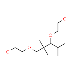 ChemSpider 2D Image | 2,2'-[(2,2,4-Trimethyl-1,3-pentanediyl)bis(oxy)]diethanol | C12H26O4