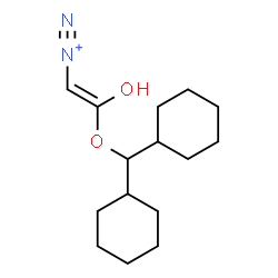 ChemSpider 2D Image | (E)-2-(Dicyclohexylmethoxy)-2-hydroxyethenediazonium | C15H25N2O2