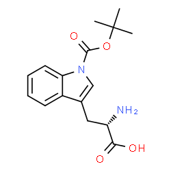 ChemSpider 2D Image | H-Trp(Boc)-OH | C16H20N2O4