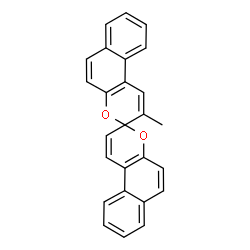 ChemSpider 2D Image | 2-Methyl-3,3'-spirobi[benzo[f]chromene] | C26H18O2