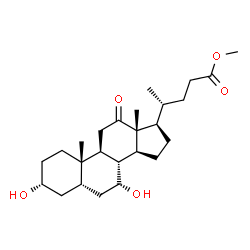 ChemSpider 2D Image | 12-KETOCHENODEOXYCHOLIC ACID METHYL ESTER | C25H40O5