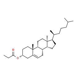 ChemSpider 2D Image | (3alpha,9beta,13alpha,14beta,20S)-Cholest-5-en-3-yl propionate | C30H50O2