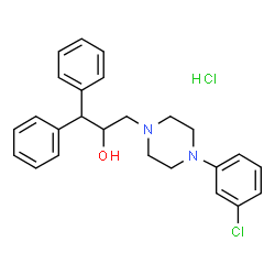 ChemSpider 2D Image | BRL-15572 | C25H28Cl2N2O
