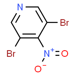 ChemSpider 2D Image | 3,5-DIBROMO-4-NITROPYRIDINE | C5H2Br2N2O2
