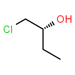 ChemSpider 2D Image | (2R)-1-Chloro-2-butanol | C4H9ClO
