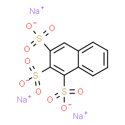 ChemSpider 2D Image | Trisodium 1,2,3-naphthalenetrisulfonate | C10H5Na3O9S3