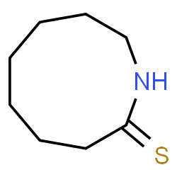 ChemSpider 2D Image | 2-Azonanethione | C8H15NS