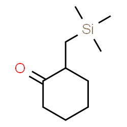 ChemSpider 2D Image | 2-[(Trimethylsilyl)methyl]cyclohexanone | C10H20OSi