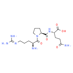 ChemSpider 2D Image | N~5~-(Diaminomethylene)-L-ornithyl-L-prolyl-L-glutamine | C16H29N7O5