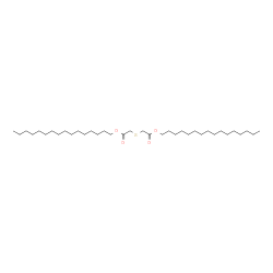 ChemSpider 2D Image | Dihexadecyl 2,2'-sulfanediyldiacetate | C36H70O4S
