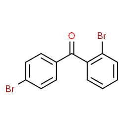 ChemSpider 2D Image | 2,4'-Dibromobenzophenone | C13H8Br2O
