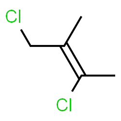 ChemSpider 2D Image | (2Z)-1,3-Dichloro-2-methyl-2-butene | C5H8Cl2