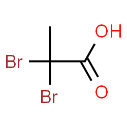 ChemSpider 2D Image | 2,2-Dibromopropanoic acid | C3H4Br2O2