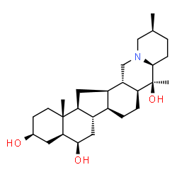 ChemSpider 2D Image | ISOVERTICINE | C27H45NO3