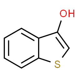 ChemSpider 2D Image | 1-Benzothiophene-3-ol | C8H6OS