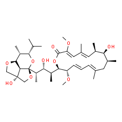 ChemSpider 2D Image | bafilomycin P | C38H60O10