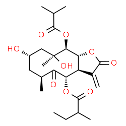 ChemSpider 2D Image | Cardivin B | C24H36O9