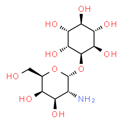 ChemSpider 2D Image | (1R,2R,3R,4S,5S,6R)-2,3,4,5,6-Pentahydroxycyclohexyl 2-amino-2-deoxy-alpha-D-galactopyranoside | C12H23NO10
