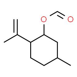 ChemSpider 2D Image | p-Menth-8-en-3-ol, formate | C11H18O2