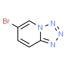 ChemSpider 2D Image | 6-Bromotetrazolo[1,5-a]pyridine | C5H3BrN4