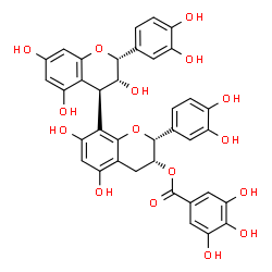 ChemSpider 2D Image | procyanidin B2 3'-O-gallate | C37H30O16