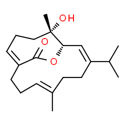 ChemSpider 2D Image | echinodolide B | C20H30O3