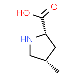 ChemSpider 2D Image | (4S)-4-Methyl-L-proline | C6H11NO2