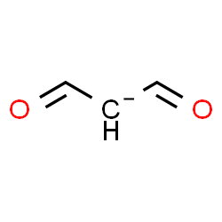 ChemSpider 2D Image | Diformylmethanide | C3H3O2