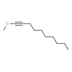 ChemSpider 2D Image | 1-(Methylsulfanyl)-1-decyne | C11H20S