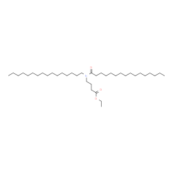 ChemSpider 2D Image | Ethyl 4-[hexadecyl(palmitoyl)amino]butanoate | C38H75NO3
