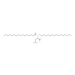 ChemSpider 2D Image | N-Hexadecyl-N-palmitoylleucine | C38H75NO3