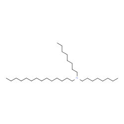 ChemSpider 2D Image | N,N-Dioctyl-1-tetradecanamine | C30H63N