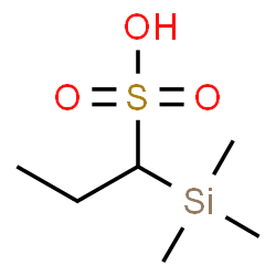 ChemSpider 2D Image | 1-(Trimethylsilyl)-1-propanesulfonic acid | C6H16O3SSi