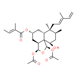 ChemSpider 2D Image | Casearinol A | C29H42O8