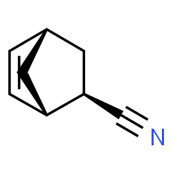 ChemSpider 2D Image | (1S,2R,4S)-Bicyclo[2.2.1]hept-5-ene-2-carbonitrile | C8H9N