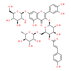ChemSpider 2D Image | Variabiloside A | C42H46O23