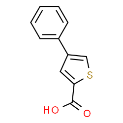 ChemSpider 2D Image | 4-Phenyl-2-thiophenecarboxylic acid | C11H8O2S