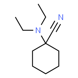 ChemSpider 2D Image | 1-(Diethylamino)cyclohexanecarbonitrile | C11H20N2