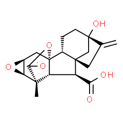 ChemSpider 2D Image | Gibberellin A6 | C19H22O6