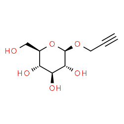 ChemSpider 2D Image | 2-Propyn-1-yl Î²-D-glucopyranoside | C9H14O6