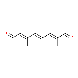 ChemSpider 2D Image | 2,6-dimethylocta-2,4,6-trienedial | C10H12O2