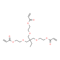 ChemSpider 2D Image | Trimethylolpropane ethoxy triacrylate | C21H32O9