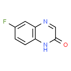 ChemSpider 2D Image | 6-Fluoro-2(1H)-quinoxalinone | C8H5FN2O