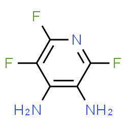 ChemSpider 2D Image | 2,5,6-Trifluoro-3,4-pyridinediamine | C5H4F3N3