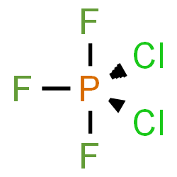 ChemSpider 2D Image | Dichloro(trifluoro)phosphorane | Cl2F3P