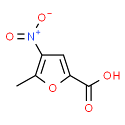ChemSpider 2D Image | 5-Methyl-4-nitro-2-furoic acid | C6H5NO5