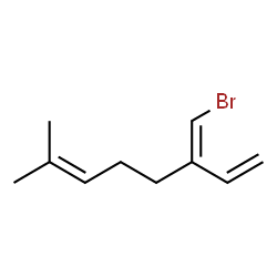 ChemSpider 2D Image | (Z)-10-bromomyrcene | C10H15Br