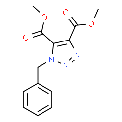 ChemSpider 2D Image | Dimethyl 1-benzyl-1H-1,2,3-triazole-4,5-dicarboxylate | C13H13N3O4